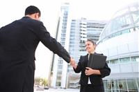 Business People Handshake stock photo
