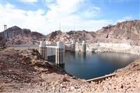 Hoover Dam stock photo