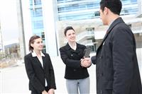 Business Team Handshake stock photo