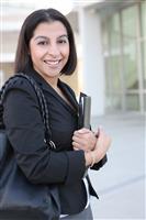 Hispanic Business Woman stock photo