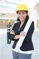Women Business Architects stock photo