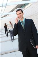 Business Man at Office stock photo