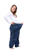 Woman Weight Loss stock photo