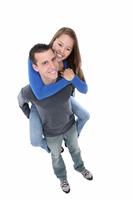 Young Happy Couple in Love stock photo