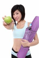Asian Healthy Woman stock photo