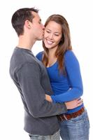 Young Happy Couple in Love stock photo