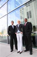 Attractive Business Team at Office stock photo