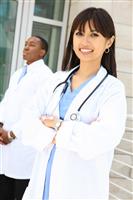Attractive Medical Team stock photo