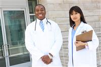 Attractive Medical Team stock photo