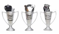 Fathers Day Trophies stock photo