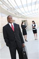 African Business Man stock photo