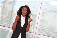Successful African Woman stock photo