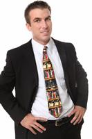 Business Man Lawyer with Legal Tie stock photo