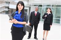 Business Workers at Office stock photo