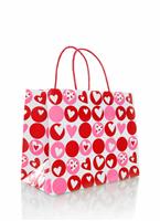 Valentines Day Bag stock photo