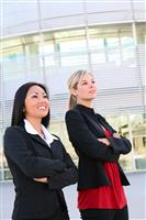 Pretty Business Women at Office stock photo