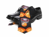 Basketball Tie and Shoes stock photo