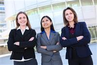 Pretty Business Women at Office stock photo